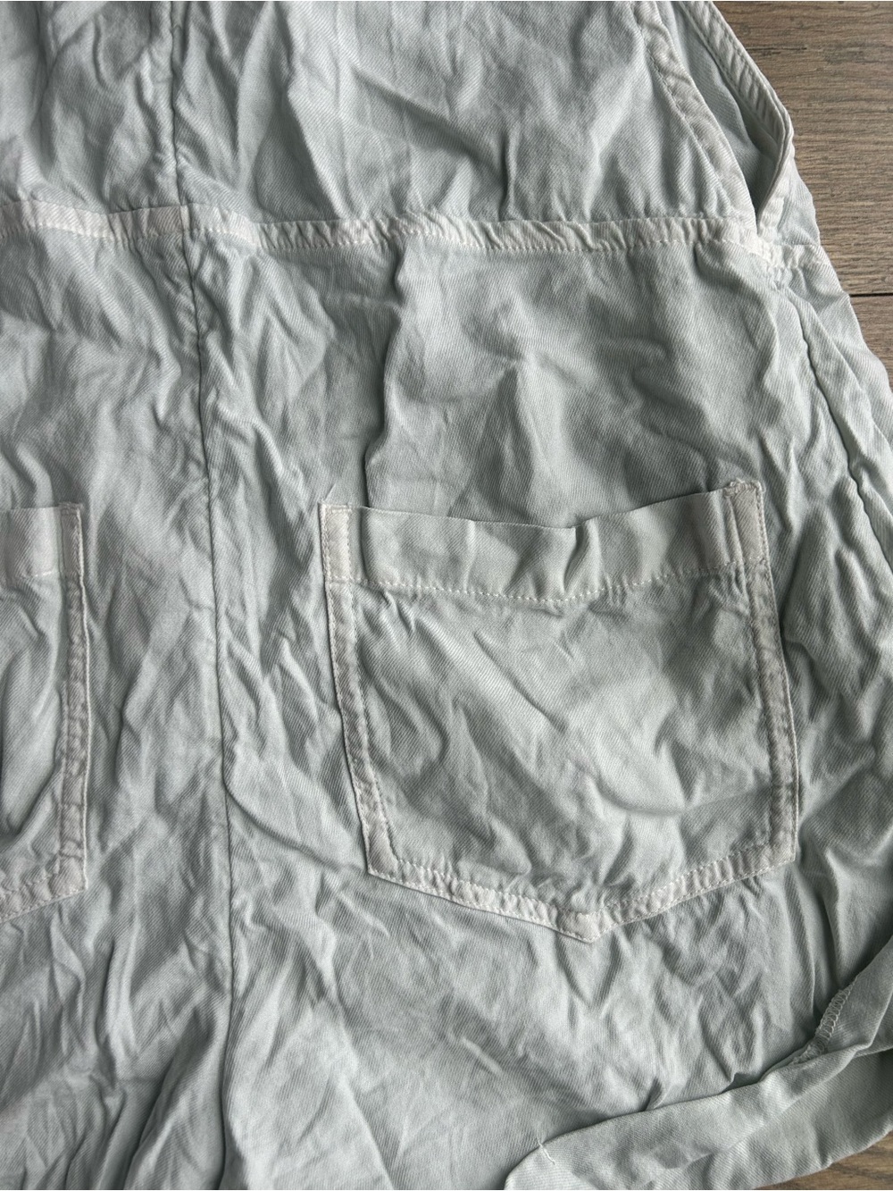 Billabong Light Blue Chambray Romper - Picture 9 of 11